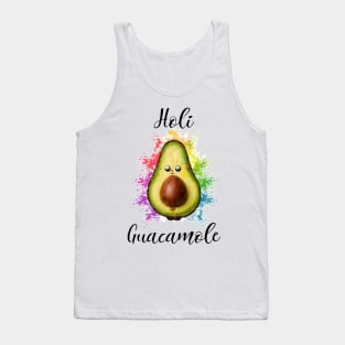 Holi Guacamole Cute Avocado Tank Top